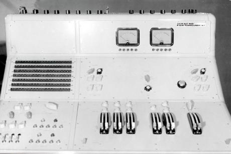 Custom mixážní pult studia Sound Techniques z roku 1965