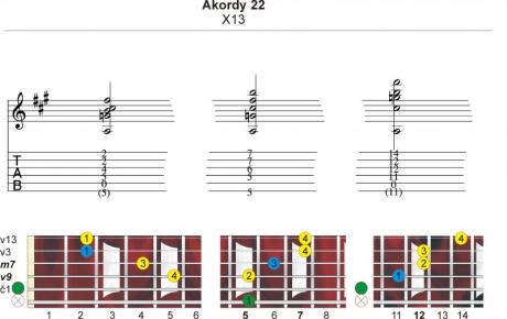 Akordy? A jaké? 20 - X13