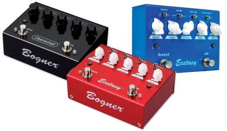Bogner Uberschall, Ecstasy Red a Ecstacy Blue - kytarové efekty