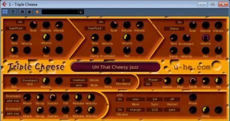 Freeware - Triple Cheese Synth aneb třikrát se sejrem, šéfe