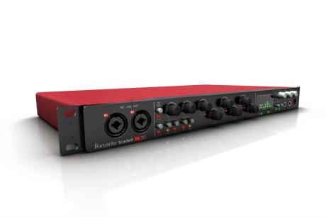 Focusrite Scarlett 6i6, 18i8 a 18i20 - Barvy nachové externí karty zvukové