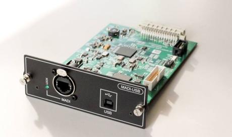 Soundcraft: MADI-USB Combo Card - multitrack recording pro digitální mixy série Si