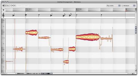 Jeden z velmi oblíbených softwarů specializovaných na dolaďování: Melodyne.