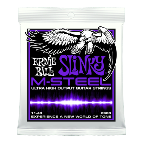 Ernie Ball: M-Steel Bottom Power Slinky - .011 - .048