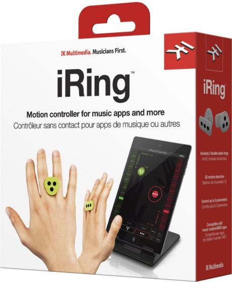 IK Multimedia iRing - dvojice „prstenů“ pro ovládání iZařízení a aplikací