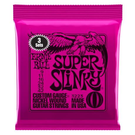 Ernie Ball: Super Slinky 3 Pack