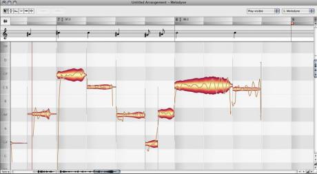 Monofonní Editor (Celemony Melodyne)