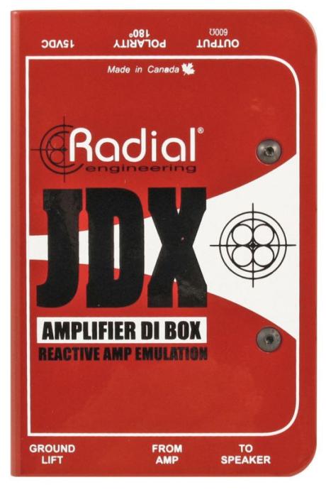 Radial Engeneering JDX Reactor Guitar Amp Direct Box