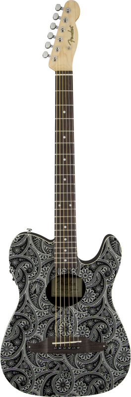 Fender: Telecoustic v limitované edici Paisley