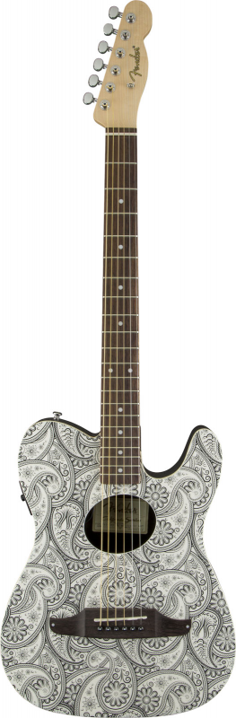 Fender: Telecoustic v limitované edici Paisley
