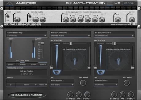 Audiffex: GK Amplification 2.2 a LE