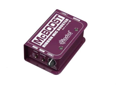 Radial: McBoost™ mic signal booster