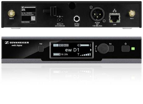 Sennheiser ew D1 - profesionální bezdrátový digitální mikrofonní a nástrojový systém