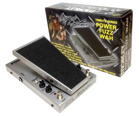 Morley Power Fuzz Wah Cliff Burton Tribute Series - kvákadlo se dvěma efekty fuzz