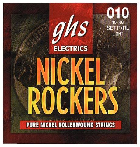 GHS Nickel Rockers Light (.010-.046) - kytarové struny