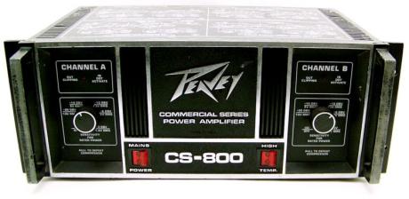 Legendární koncový zesilovač Peavey CS-800