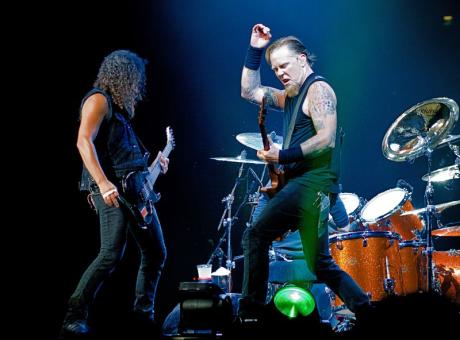 James Hetfield a Kirk Hammet