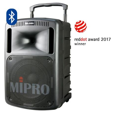 Mobilní ozvučovací systém MIPRO MA-808 vítězem reddot award 2017