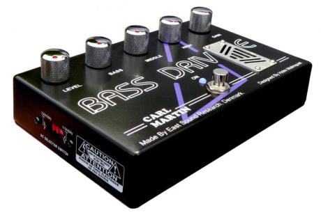 Carl Martin Bass Drive - overdrive a pre-amp pro baskytaru