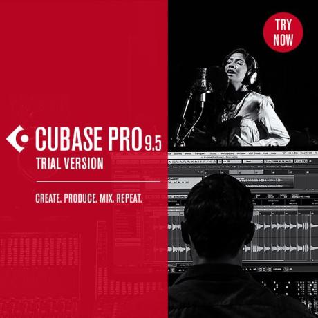 Steinberg: Zkušební verze Cubase 9.5 a WaveLab 9.5