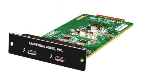 Universal Audio: Thunderbolt 3 Option Card