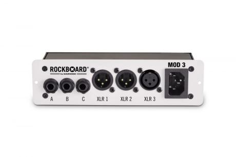 W-Music Distribution: Propojovací jednotky RockBoard Module Patch Bay 1, 2, 3 a montážní lišta The Tray a podpěra Frame XL