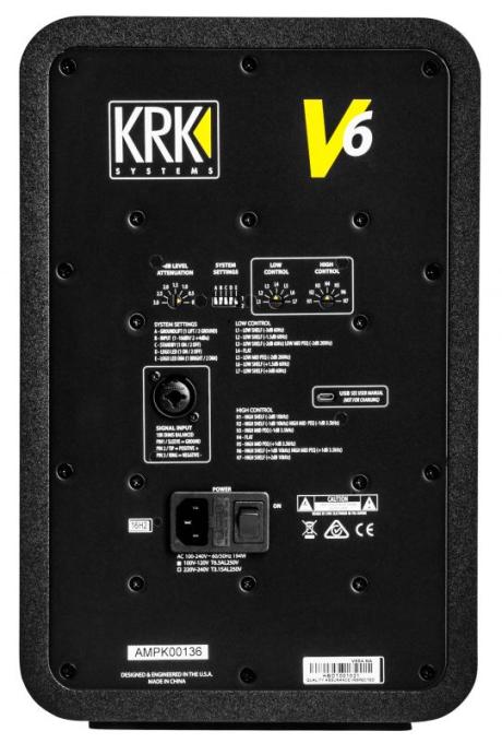 KRK V6 Series 4 - dvoupásmové aktivní studiové monitory