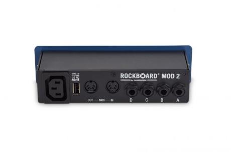 RockBoard MOD 2 All In One Patchbay a QUAD 4.1 - zásuvný modul primárně určený pro montáž do nové série pedalboardů RockBoard