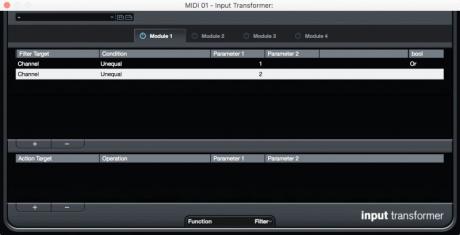 Nebojte se funkcí v DAW - Filtrování MIDI kanálů na vstupu
