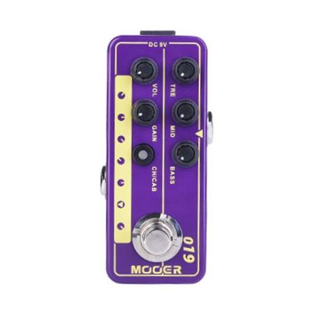 Mooer: Micro Preamps UK Gold PLX a BLUENO