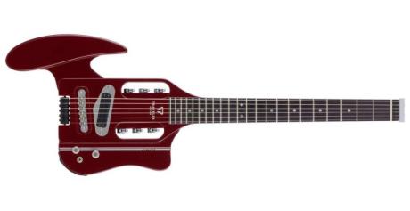 Traveler Guitar Speedster Hot Rod V2 Wine Red - další z modelů cestovních kytar z dílny Traveler Guitar