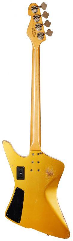 Sandberg Forty Eight - baskytara neobvyklého tvaru odkazujícího na Gibson Explorer