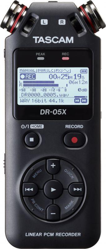 Tascam: DR-07X a DR-05X