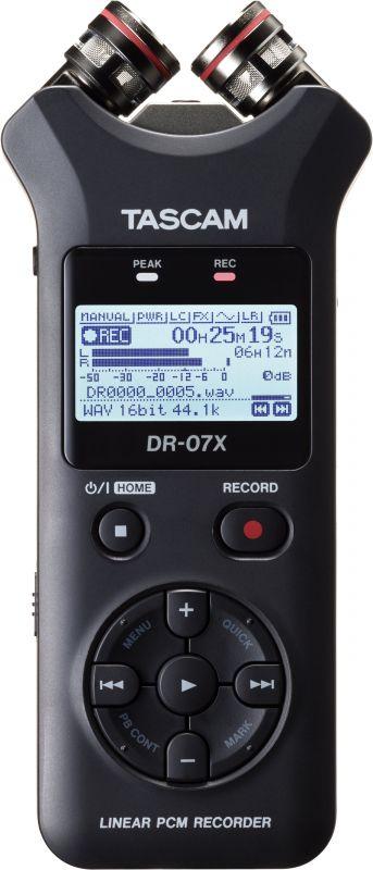 Tascam: DR-07X a DR-05X