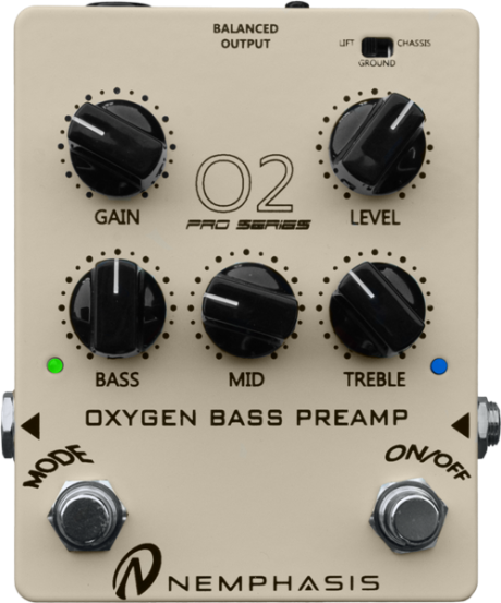 NEMPHASIS O2 Oxygen Bass Preamp - Pro Series