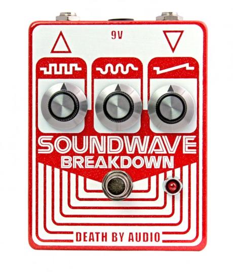 Death by Audio Soundwave Breakdown - pedál založený na efektu fuzz