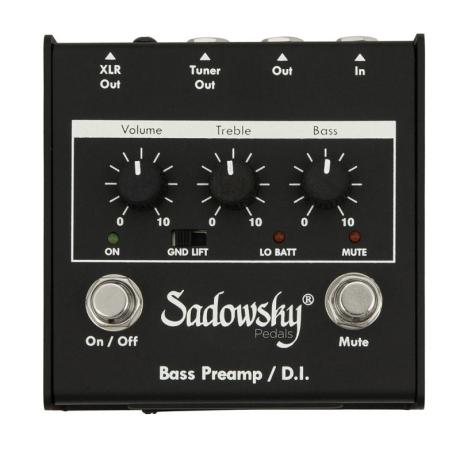 Sadowsky: Bass Preamp Pedal SPB–1