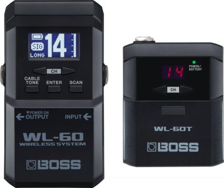 Boss WL-60 Wireless System - bezdrátové zařízení pro kytary (i baskytary)