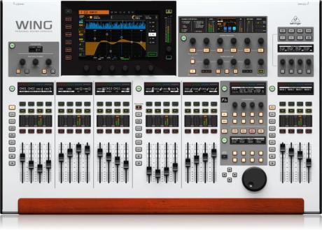 Behringer Wing - digitální mixážní pult s dotykovou obrazovkou a spoustou funkcí