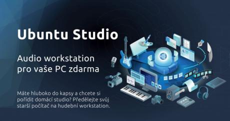 Ubuntu Studio - audio workstation pro vaše PC zdarma