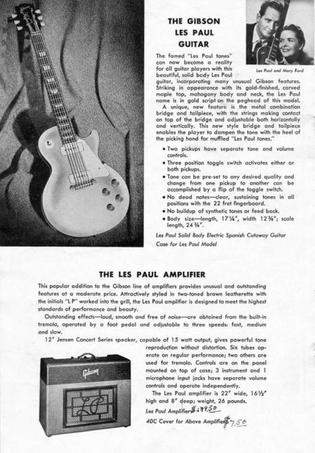 Les Paul - Doslova zlaté padesátky aneb Les Paul do roku 1959