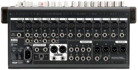 Korg SoundLink MW-1608 - hybridní analogově/digitální mixážní pult