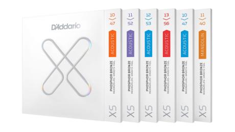 D’Addario XS - série kytarových strun pro akustické kytary a mandolínu