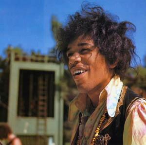 Pódiové sestavy slavných kytaristů - Jimi Hendrix