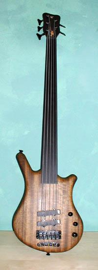 Warwick Bass Thumb Bolt-On 5 String Fretless.