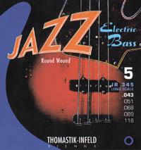 Jazz Electric Bass, Thomastik - Infeld, Round Woun