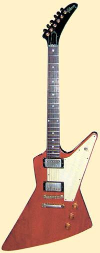 Galerie slavných kytar - 1976 Gibson Explorer Edge