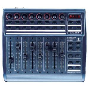Behringer B-Control BCF 2000 a BCR 2000 - MIDI kon