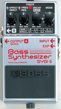 Boss SYB-5  - nová verze basového syntezátoru
