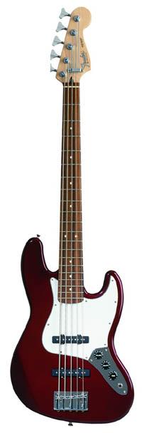 Fender Standard Jazz Bass V - test mexické pětky